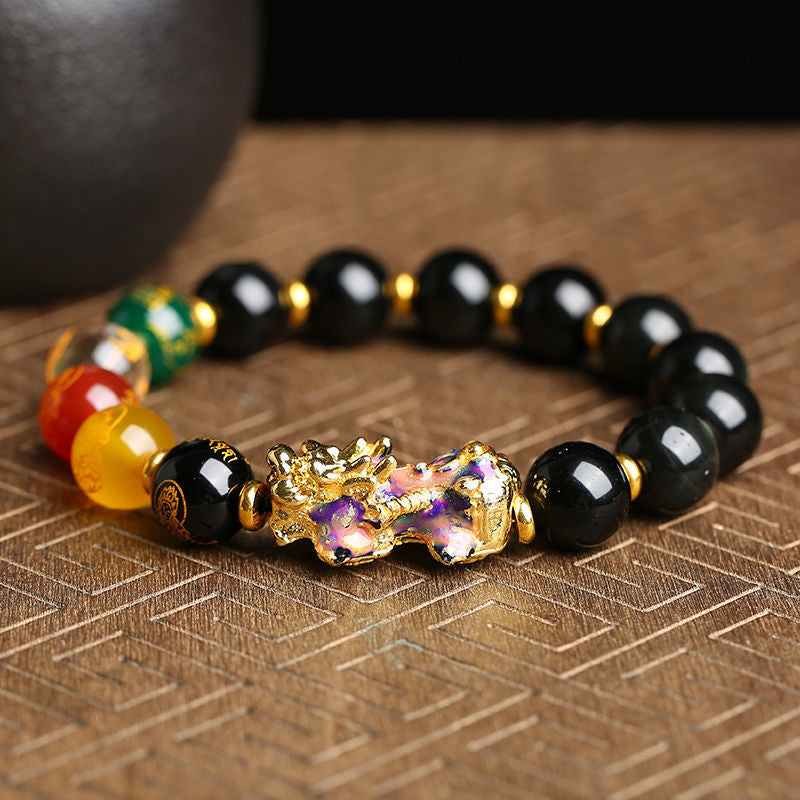 PiYao Citrine&Agate Wealth Bracelet