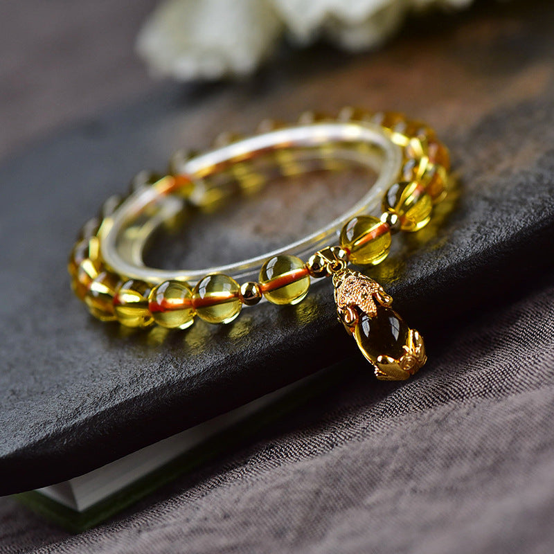 The Financial Security  • Citrine Bracelet