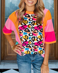 Colorful Artistic Painted Tee