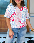 Colorfule Leopard Tee