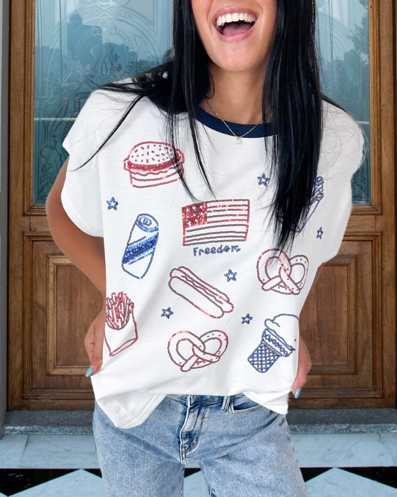 Casual Life Round Neck Tee