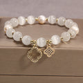 Cat's eye stone & Pearl Bracelet